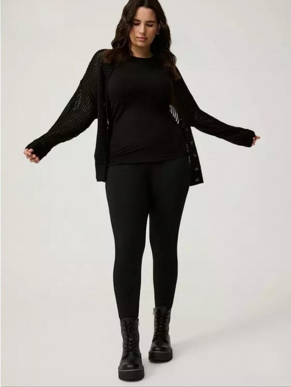 Torrid Full Length Signature Waist Pocket Fleece Lined Legging Size 0
